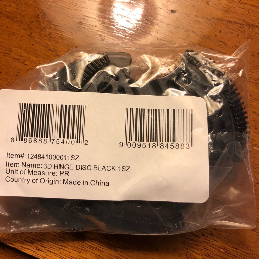 Burton 3D bonding disk plate